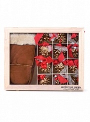 Варежки и шишки